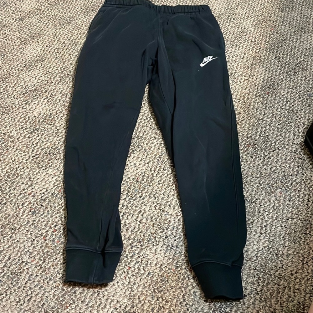 mens nike black jogger